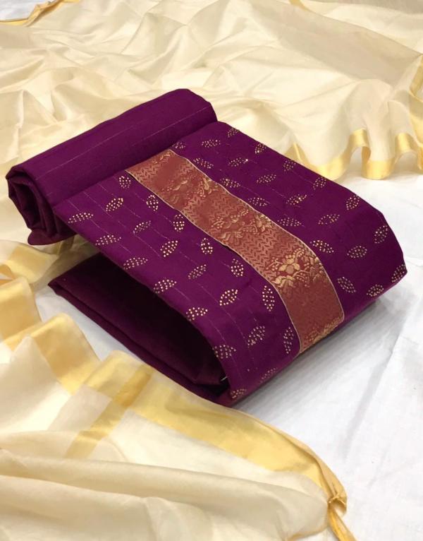 TCVN Rajwadi Fancy Cotton Festive Wear Dress Materials 